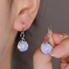 Moonstone Earrings 925 Sterling Silver Moonstone Drop Dangle Earrings, Moonstone