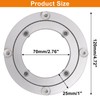 SWZHAI Lazy Susan Hardware 4 Inch, 1Pcs Round Lazy Susan