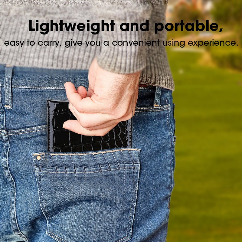 Scorecard Holder, Scorecard Holder Counter Card Accessories PU Leather Case