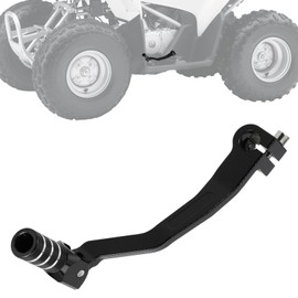 IUVWISN ATV Folding Gear Shifter Pedal Shift Levers CNC for TRX 90 TRX90X 09 15-24 TRX90 06 TRX90EX 07-08 Black