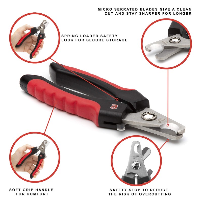 Mikki Dog, Cat Claw and Nail Clipper, Trim, Scissor for