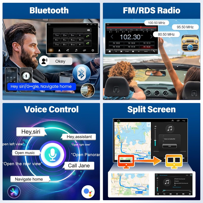 9'' Android Stereo for Honda CRV 2007 2008 2009 2010