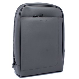 franco panini Zaino Slim, Unisex Adults’ Slim backpack, Grey, Taglia unica -