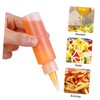 VICASKY 20 Pcs Transparent Plastic Squeeze Bottles with Graduated Scale