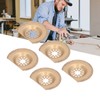 5Pcs Oscillating Saw Blade Semicircle 64mm Multitool Blade Carbide for