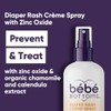 TARO Bb Bottoms Baby Diaper Rash Cream Spray, No-Rub Touch