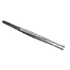 HERGOM Pinza Disección 20cm Sin Dientes Acero Plateado Mate