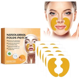 Parches Faciales Antiarrugas,Parches para las Arrugas de Cara,Parches Antiarrugas,Anti Wrinkle Patches,Anti-Arrugas Parches,Colágeno Hidrolizado,Adecuado Para Mujeres y Hombres,10 Piezas (Lanceola)