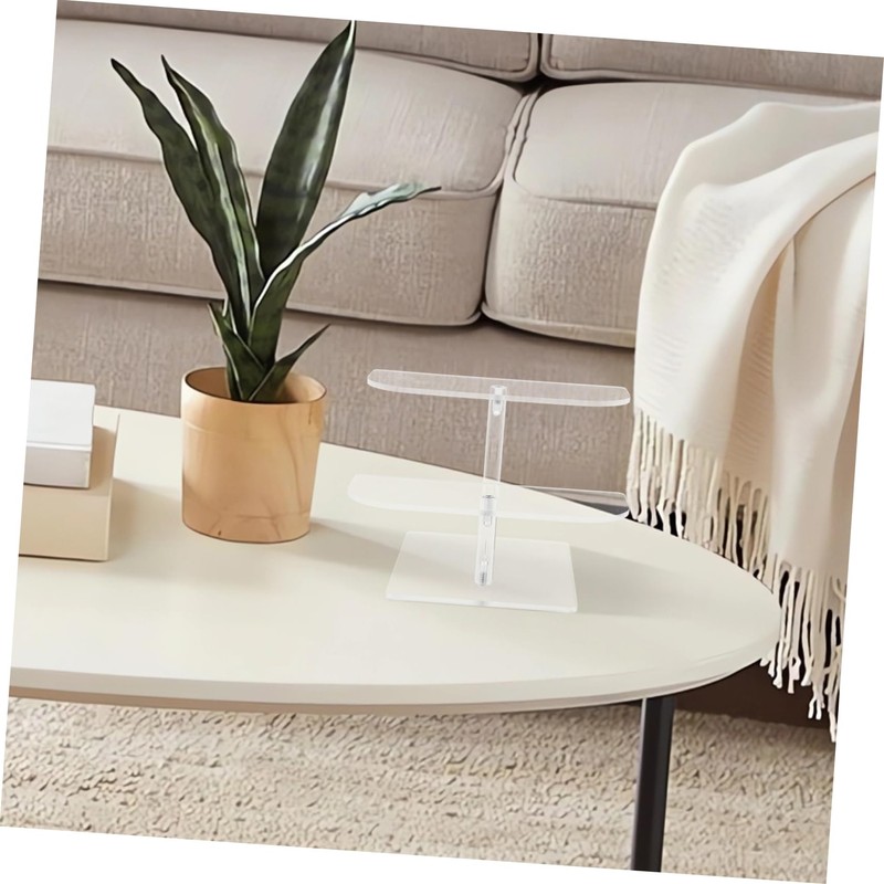 Levemolo Acrylic Sunglasses Showcase Stand Multi-Layer Figurine Display Holder Stair-Type