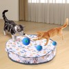 Aero Zen Interactive Cat Toys for Indoor Cats,Self Rolling Cat