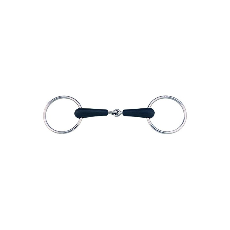 Sprenger 4083313556 Rubber Snaffle Stainless Steel, 56