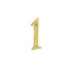 SEC 75MM Brass Numeral 1 S2501