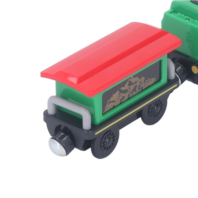 Battery Operated Locomotive Train Set Light Sound Effect Interesting Play