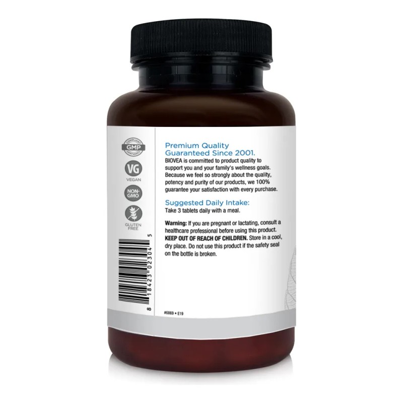 Biovea Suplemento de malato de Magnesio y acido Malico 425