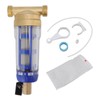 House Spin Down Sediment Water Filter,Reusable Whole House Sediment Water