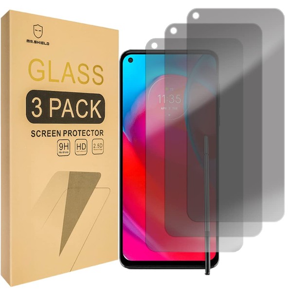 Mr.Shield [3-PACK] Privacy Screen Protector Compatible with Motorola Moto G
