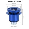 CNSPEED 3 Hole Steering Wheel Quick Release Hub Adapter, Car