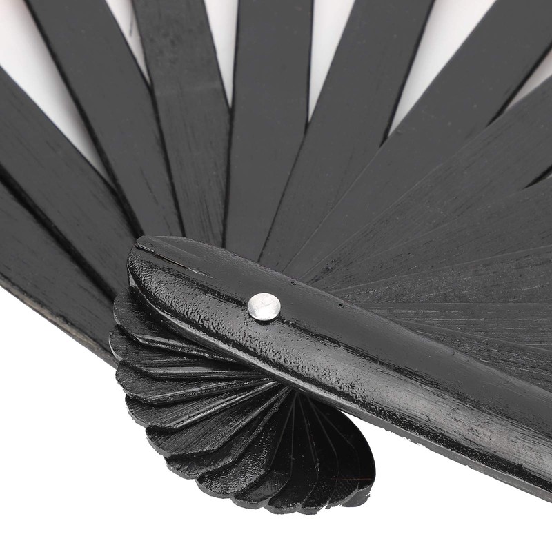 Hapivida Large Hand Fan Colourful Fan Hand Fan 35 cm