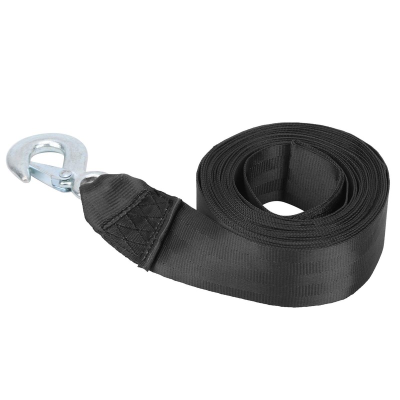Ongoion Boat Winch Strap Professional Heavy Duty 6M with Hook