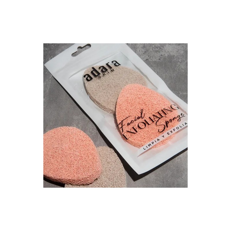 Esponja Exfoliante Para Rostro Adara