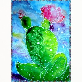 CafePress Cactus Southwest Art Standard Size Playing Cards