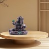 Zen Waterfall Backflow Incense Burner, Handcrafted Mini Burner, Ceramic Resin