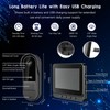 Wireless Video Doorbell Camera with 4.3 Inch IPS Display, 1080P