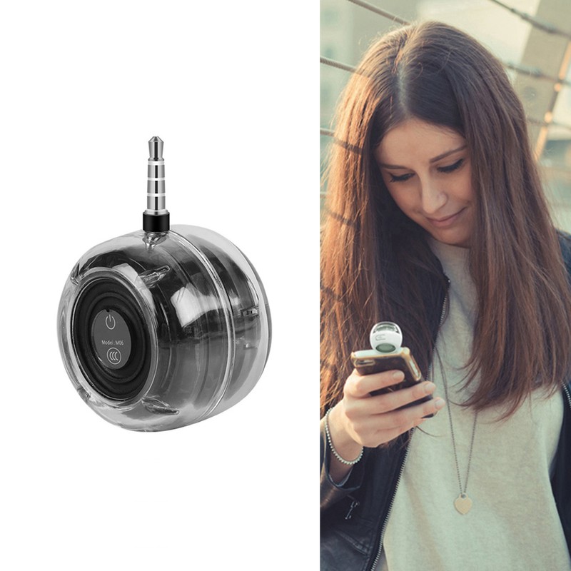 Mini 3.5mm Plug MICRO USB Smart Speaker HiFi Stereo Bass