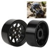 RC Wheel Rims, Alloy Beadlock Wheel Rims Hub Compatible with