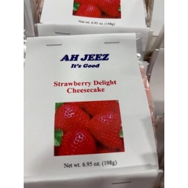 Ah Jeez (Made in Iowa) Cheesecakes (No Bake) - Key Lime Delight Cheesecake