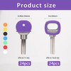 Key Caps Set, Colourful Key Caps in 8 Colours, Round