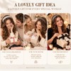 4 Pack Wide Satin Padded Headbands for Women, No-Slip Hair