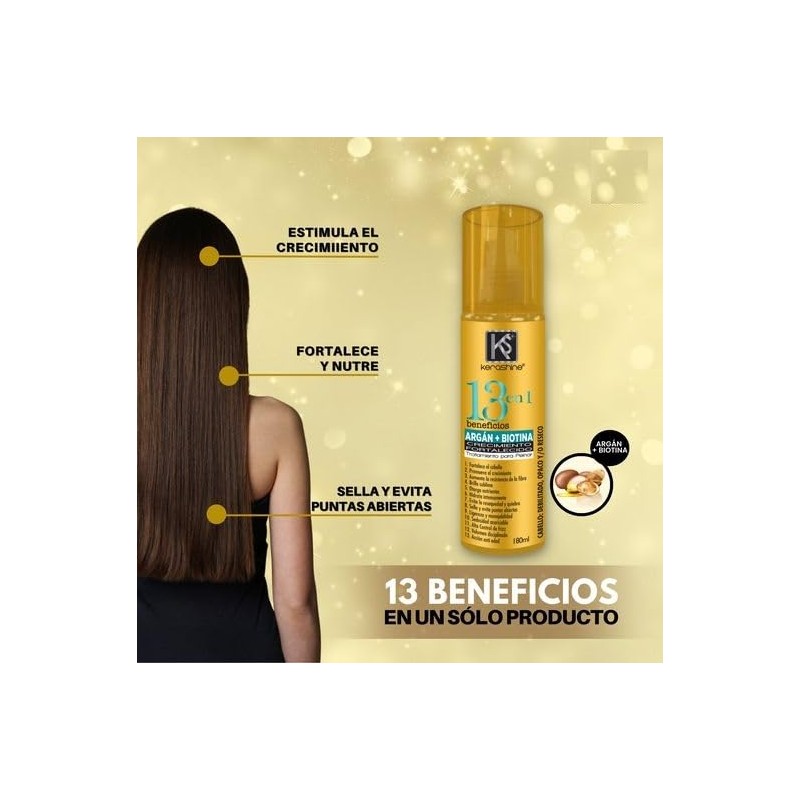 KeraShine Tratamiento Capilar 13 Argán 180 Ml