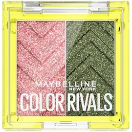 Maybelline Sombras de Ojos de larga duración, a prueba de agua, Color Rivals, Urban X Wild, 3g
