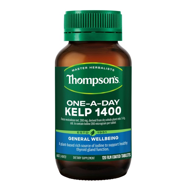 Thompsons One-A-Day Kelp 1400mg 120 tablets