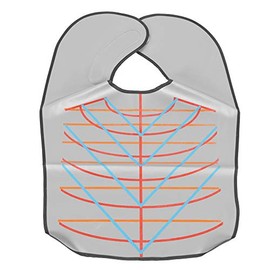 Hair Cutting Collar, Waterproof Salon Cape Neck Hair Stylist Cutting Cape Professional Hairdressing Hair Cutting Guide Cape Neck Wrap Magnetic Cutting Collar(grey)