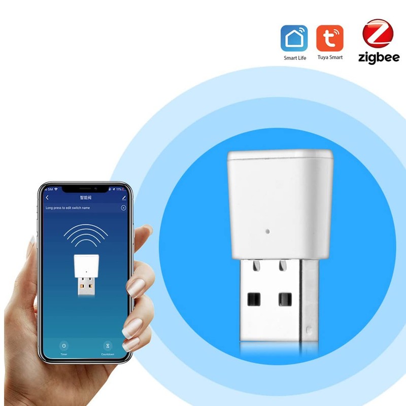 Dojimayisc 1Pcs Tuya Smart Life ZigBee 3.0 Signal Repeater USB