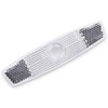 MFC PRO Bicycle Wheel Reflector White Pack of 2 (White,