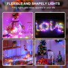 Aogist 12 Pack Fairy Lights 3 Modes 7ft 20 LED