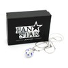 Violet Victoria & Fan Star Jewelry Deluxe Crystal Football Necklace