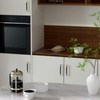 LONTAN 10 Pack Black Kitchen Handles 160mm Black Cupboard Handles