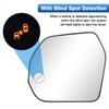 TOP-MAX Driver Side Mirror Glass Compatible with 2022 2023 2024