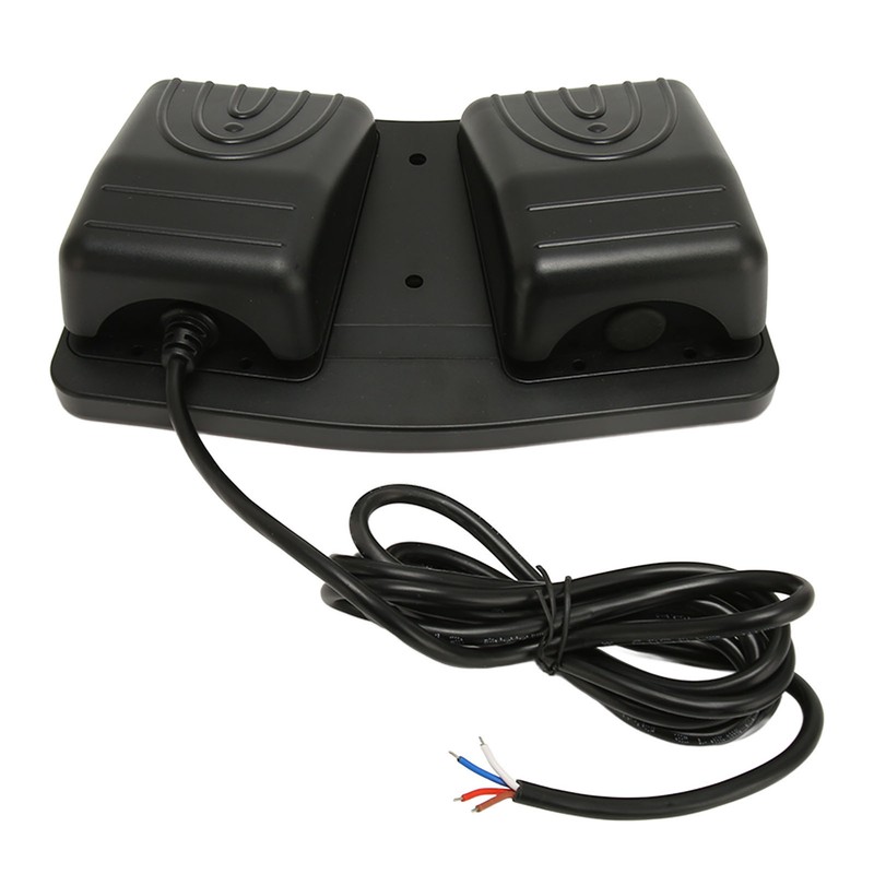 Double Foot Switch High Power Self Locking 2 Wire Foot