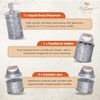 Autumn Alley Rustic Bathroom Accessories Set 4 - Galvanized Soap