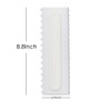 mwellewm 4 Pcs/set Cake Scraper Decorating Plastic Sawtooth Comb Mousse