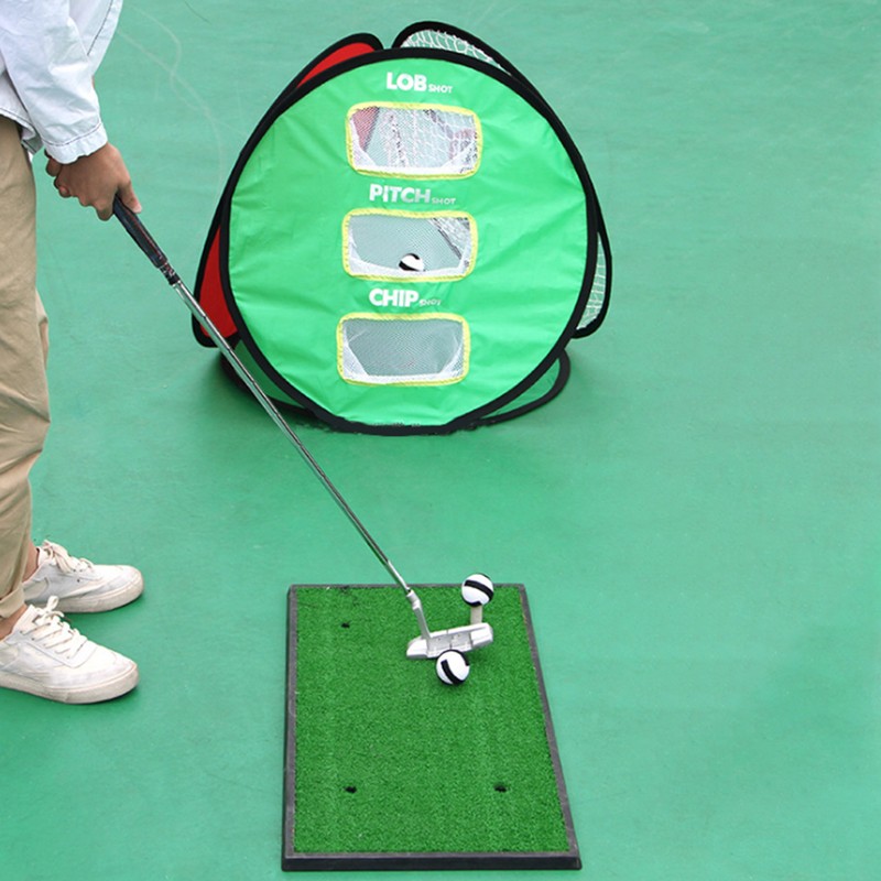 4 Sides Nylon Professional Portable Sports Golf Training Practice Net