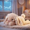 Conejito De Peluche Orejas Caídas Dormir Juguete Bebé 35cm