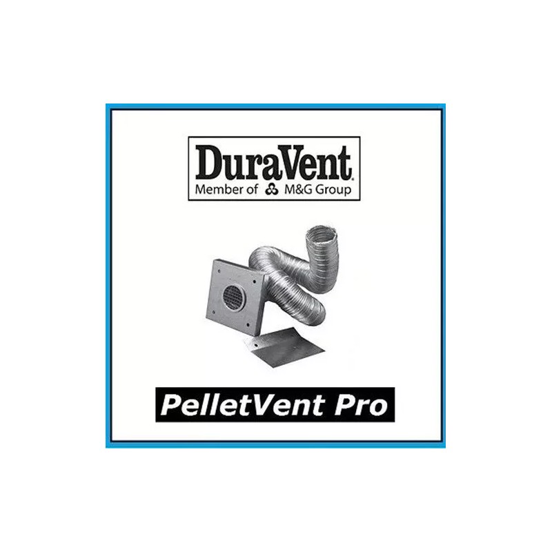 Duravent PelletVent 3" x 5" Pellet Stove Air Intake Installation