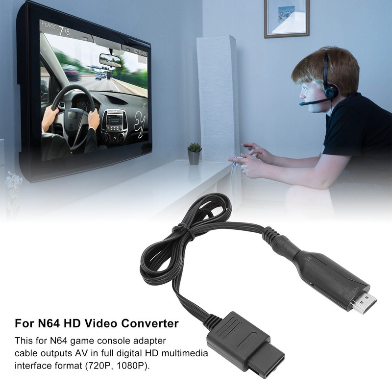 For N64 to HD Multimedia Interface Adapter Cable 3 Display