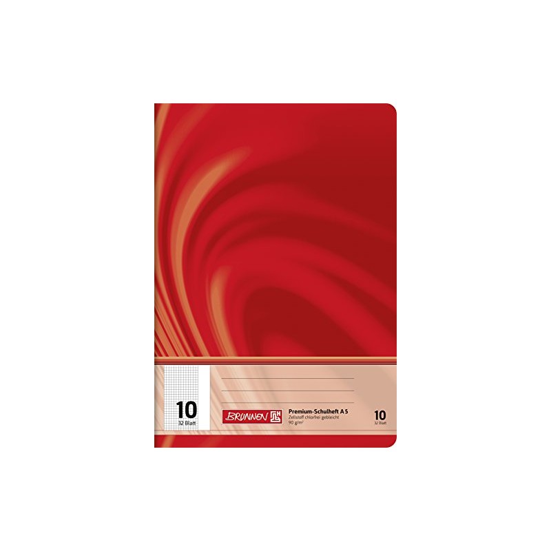 Brunnen Vivendi 104551002 Exercise Books A5 5 mm Squared with